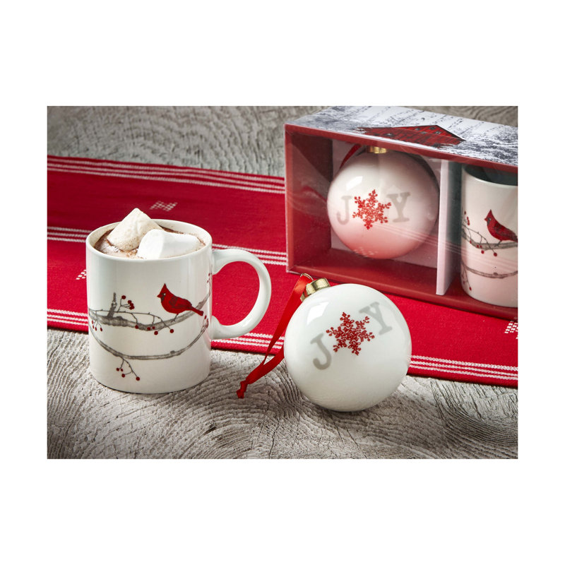 Ensemble de tasses et ornements Horrighs Winter Scenes
