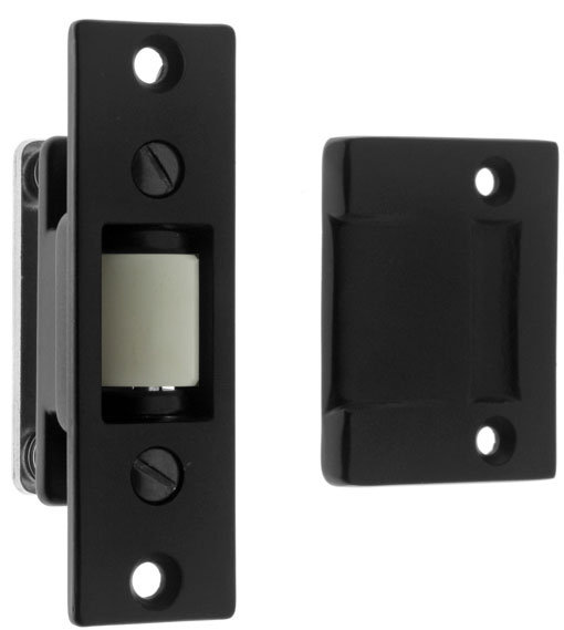 Solid Brass Heavy Duty Silent Roller Latch with Square Strike idh by St. Simons 