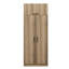Armoire moderne, couleur chêne, 35,4 po x 100,4 po x 20,5 po | 100% panneau de particules enduit de mélamine, épaisseur: 0,7 pouce | Solution de rangement élégante pour la chambre à coucher et les espaces de vie, conception durable et élégante-164346299-164346295