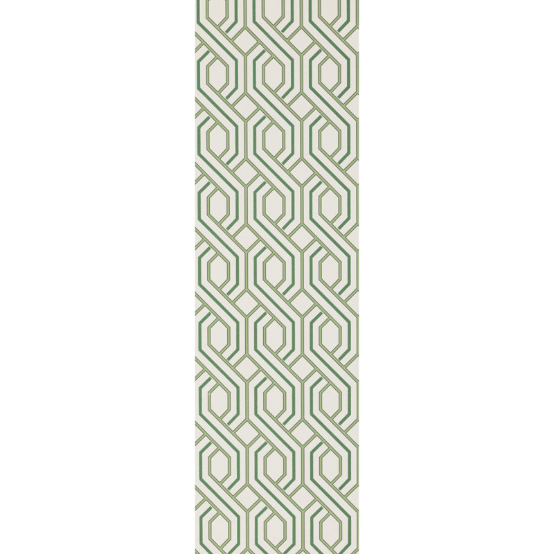 32.97' L x 20.47" W Wallpaper Roll, Green