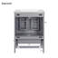 Meuble-lavabo de 48 pouces avec lavabo encastré intégré, armoire de rangement, portes à fermeture en douceur, tiroir divisé et tablette à double couche pour un rangement polyvalent-118774560