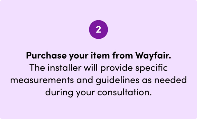 purchase your item from Wayfair