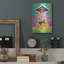 Art mural en métal Red Barrel Studio® «Ufo Steal Cowboy» par Dean Russo-1096708542