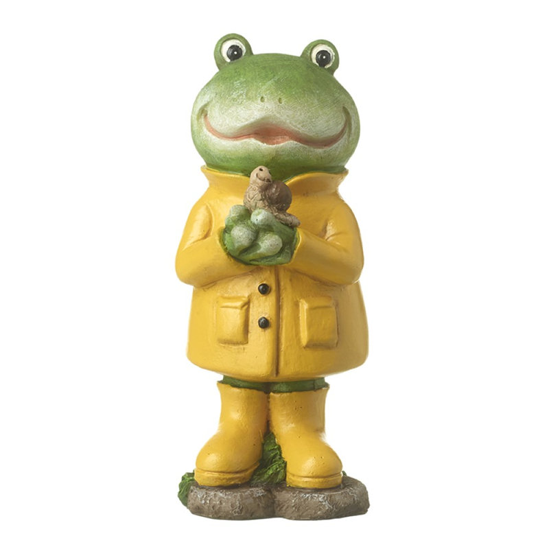 Annaclaire Frog Polyresin Garden Statue