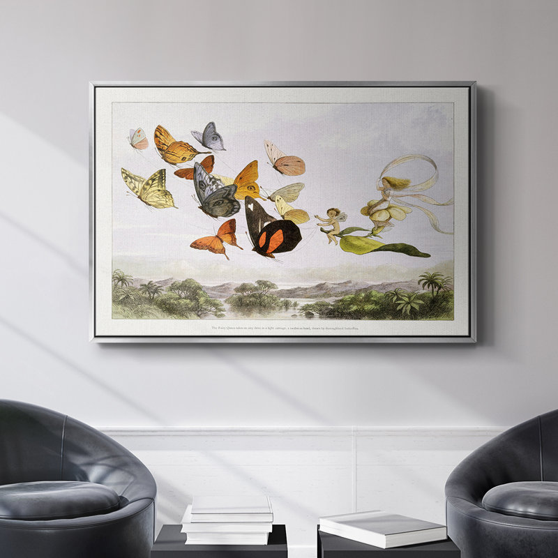«Vintage Landscape - Lxxiii» sur toile, H 27 po x l 41 po x P 2 po, Toile naturelle avec cadre flottant