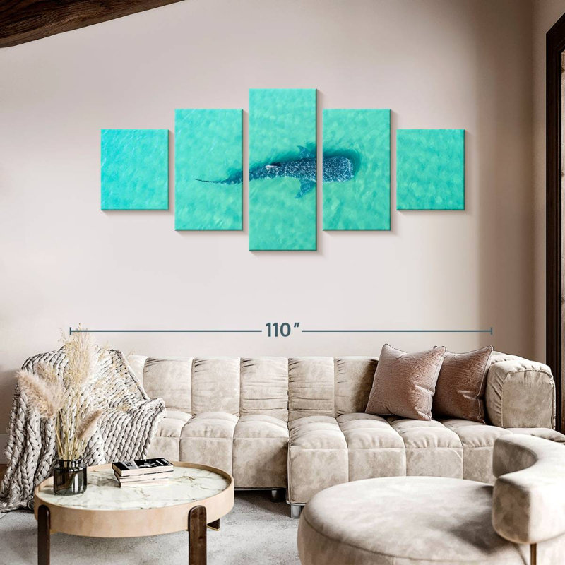 La Paz Whale Shark, 42" H x 92" W