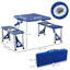 Senecal Rectangular Outdoor Camping Table With Umbrella Hole , 84.5cm cm W 64.5cm cm D