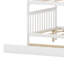 Lit superposé avec lit gigogne et escalier transformable en 3 lits avec rangement dans l'escalier pour chambres partagées ou d'amis-1989821622