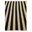 Tapis noir et blanc Jessen