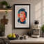 Geometric Portrait Mid-Century - Wrapped Canvas-1939386685-1939386686