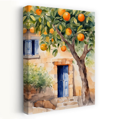 Contemporary Art Abstract Contemporary Fruit Landscape Art