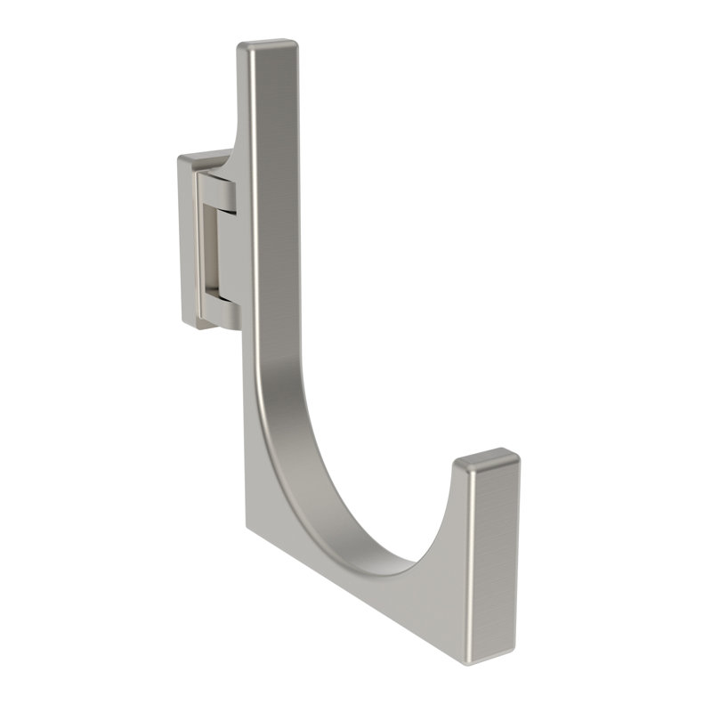 Frame Pivoting Towel Hook, Satin Nickel