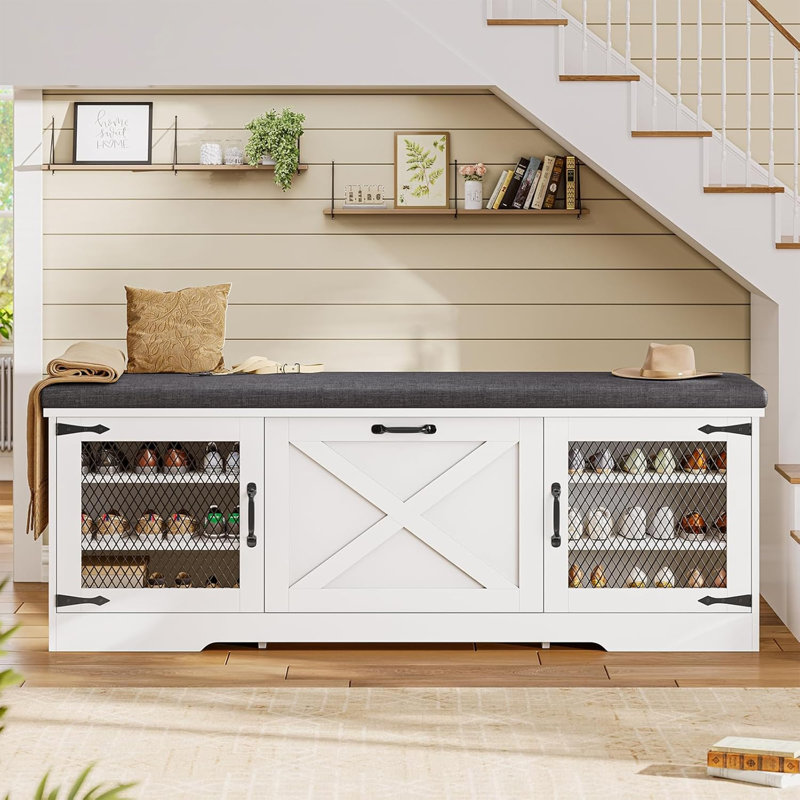 20 Pair Shoe Storage Cabinet