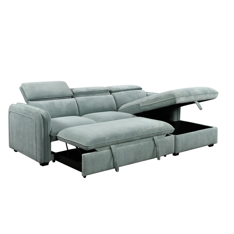 Canapé modulaire avec canapé-lit et rangement Mcowoo