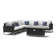 Sameko 7 - Person Patio Conversation Sets with Sunbrella® Cushions