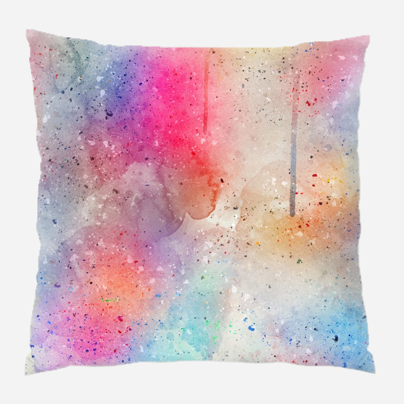 Osseo Throw Pillow, Microsuede, Indoor