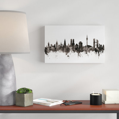 « munich germany horizon iii », impression sur toile