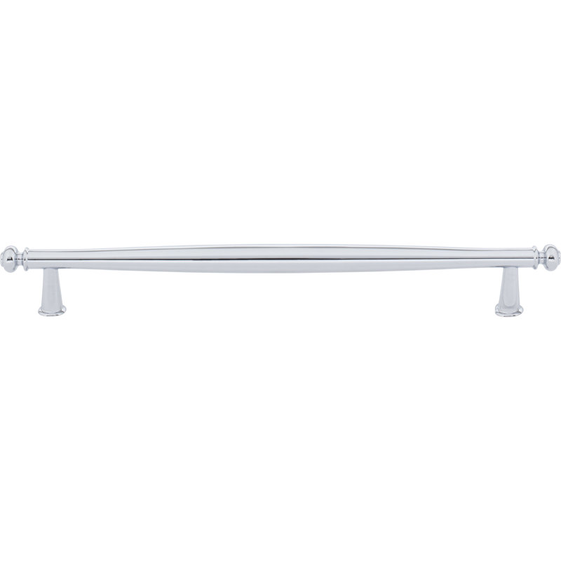Coddington Bar Pull, Polished Chrome, 8 13/16" Center To Center