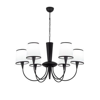 Emmie-Rose 6 - Light Waggon Wheel Chandelier