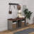 Cotton Upholstered Storage Bench-1295655419