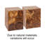 Table de bout carrée Teakwood Root