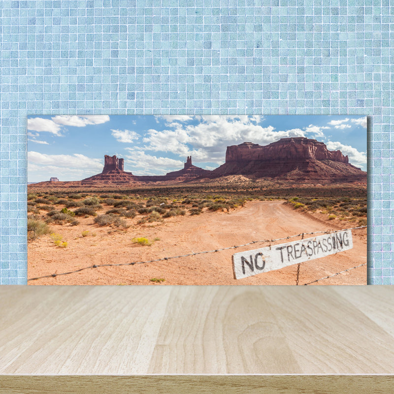 Rupesh 50cm W x 100cm L Glass Peel and Stick Panel
