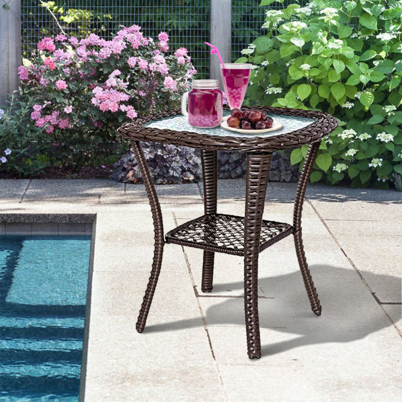 Side Table Glass Side Table
