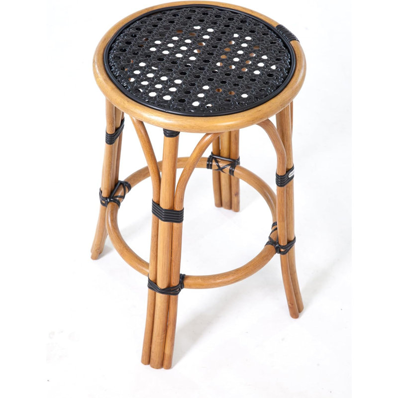 Tabouret de café noir Café Bistro - H 26 po