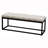 Ileen Linen Blend Upholstered Bench-299419352-299419358