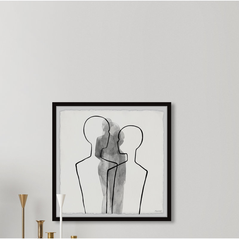 «Out Of The Shadows», reproduction encadrée, H 12 po x l 12 po x P 1,5 po