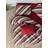 Christmas Ranforce Quilt Cover Set, 100% Cotton, Duvet Cover 53.1 x 78.7 inches & Pillowcase 31.5 x 31.5 inches | Reactive Print, Machine Washable, 145 Thread Count, Button Closure | Festive Green, Red & White Design