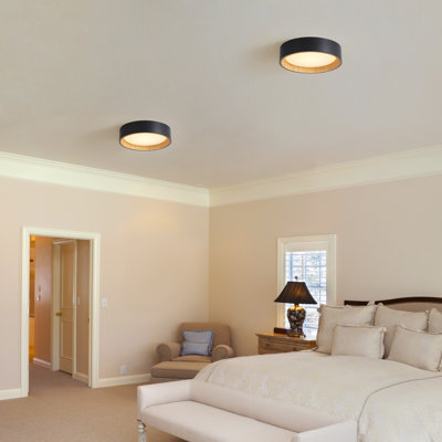 Upgraded Version Luna Acrylic LED Flush Mount