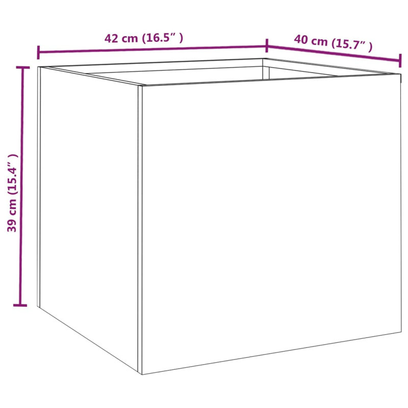 Aerowyn Metal Planter Box