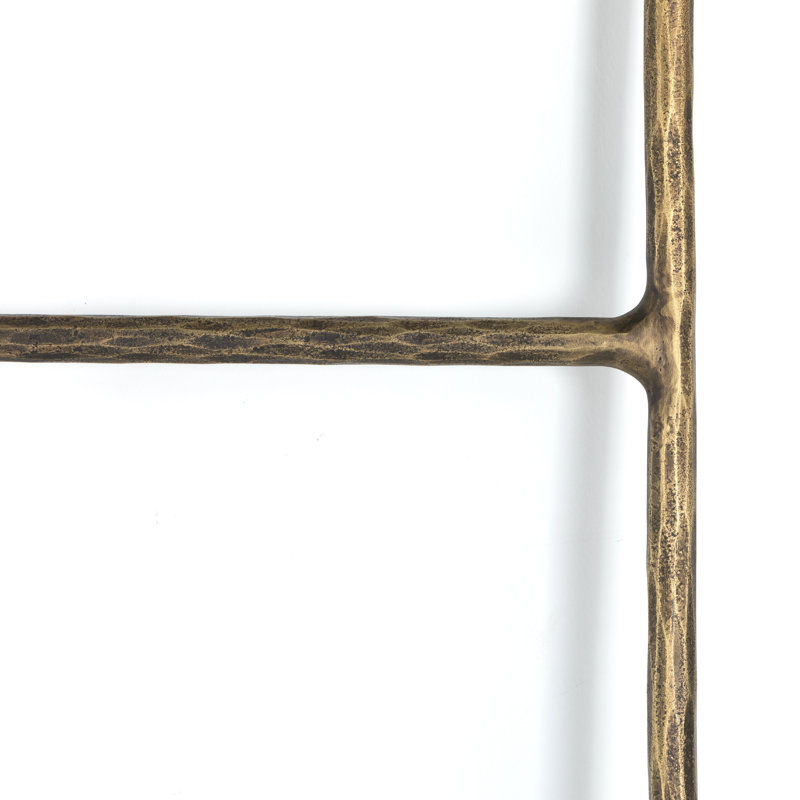 Element Boothe Ladder, Hammered Aged Brass