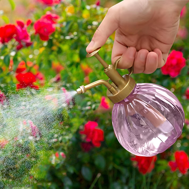Bouteille d'eau Citrouille en plastique, Rose