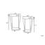 Darley Dale Glass Top Frame Nesting Tables