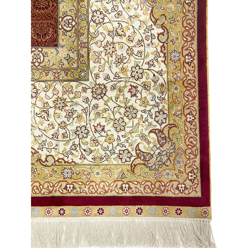 Hereke One-of-a-Kind 8′4″ X 10′0″ New Age Wool Area Rug in