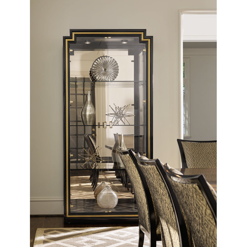 Sovereign Solid Wood Lighted Display Stand