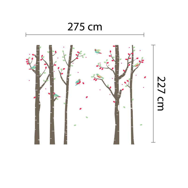 Plants & Flowers Non-Wall Damaging Wall Decal