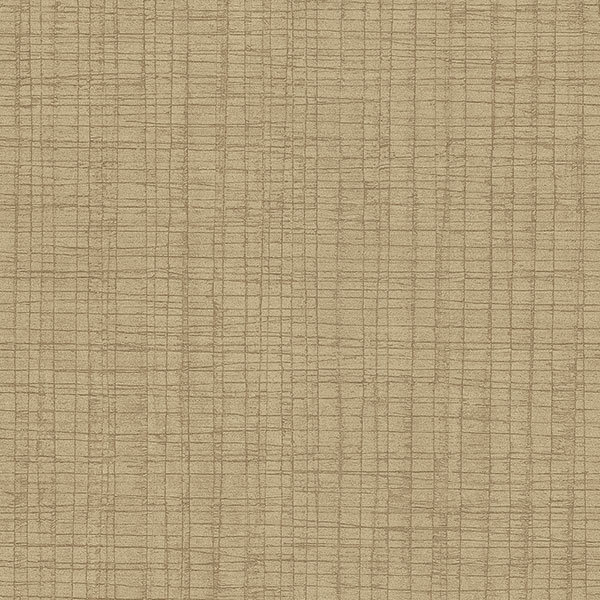Papier peint effet chaume 32,7 pi x 20,5 po Bywell, Brun clair