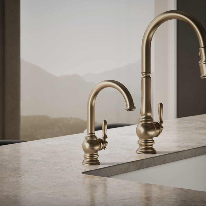 Artifacts Beverage Faucet, Bronze