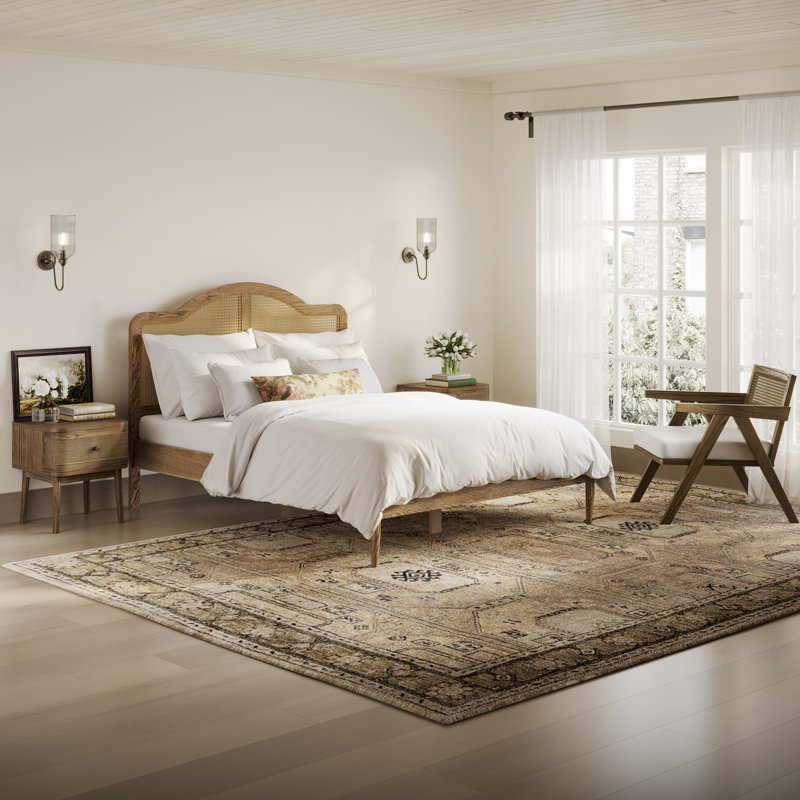 CLAUDE SMOKED BED, Kingsize (5')