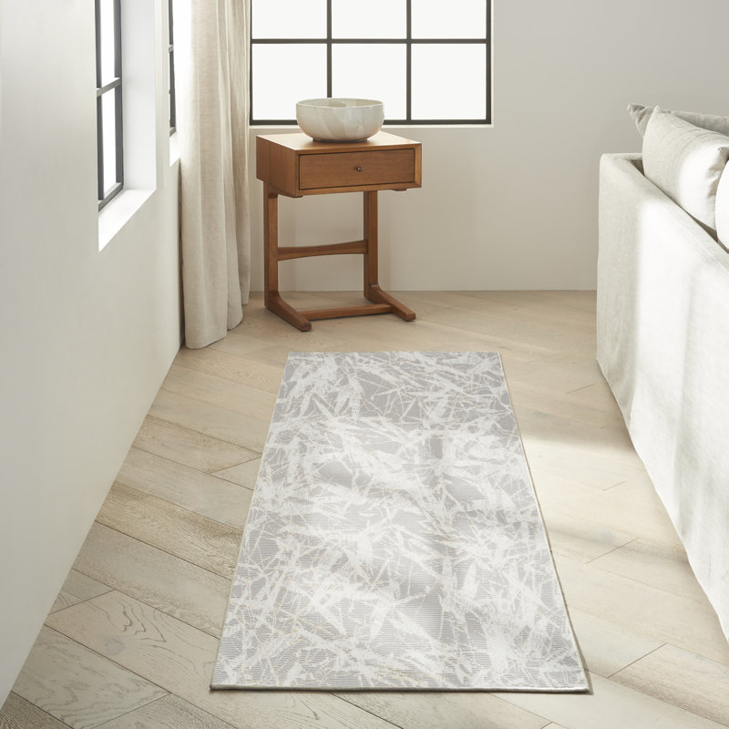 Abstract Area Rug, Runner 69 x 221cm