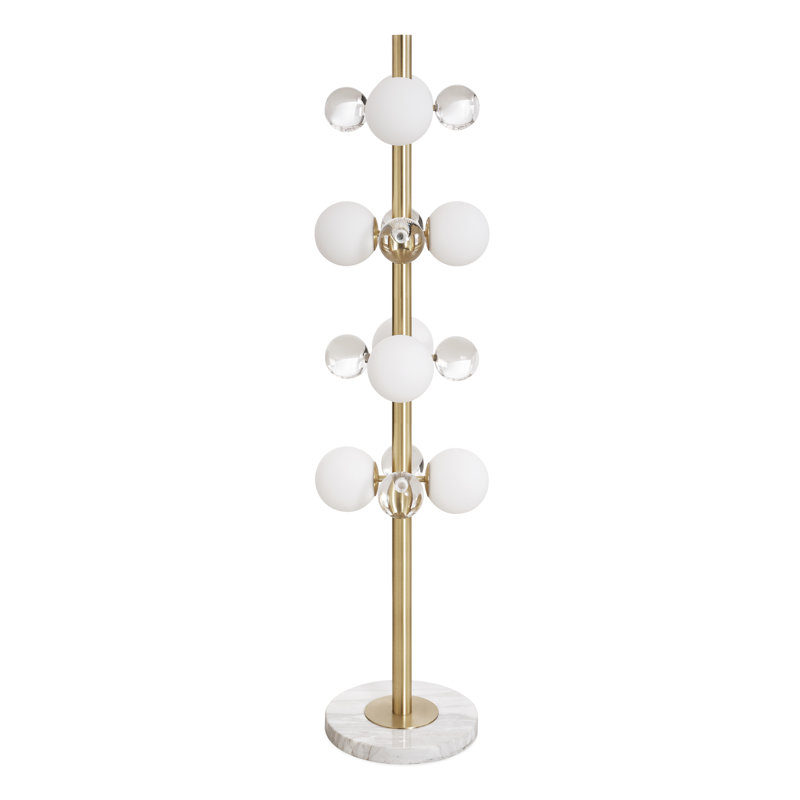 Lampe sur pied colonne 55 po Globo