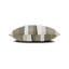 Strata Grigio Outdoor Square Sunbrella® Pillow Cover & Insert-24368253