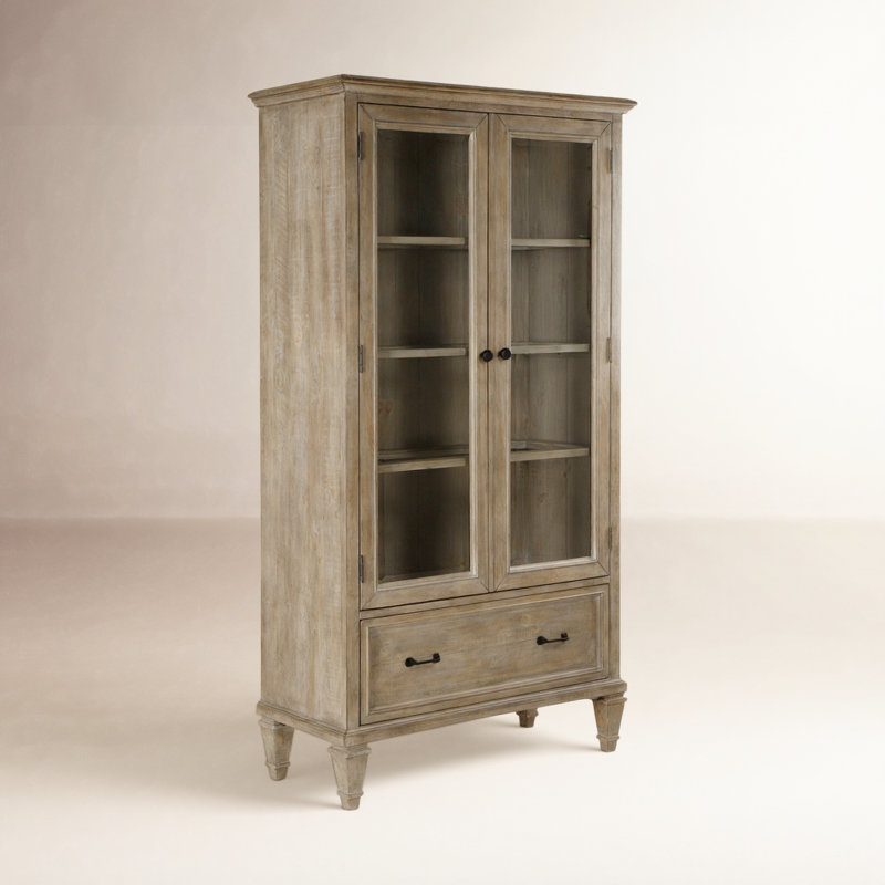 Kerey Storage Bookcase, Dove Tail Gray