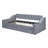 Twin Size Upholstered Daybed With Storage Armrests And Drawers, Day Bed-18907390