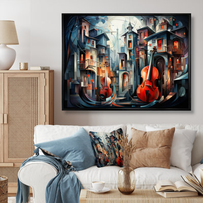 Cubism Music Forms II, reproduction d'art sur toile