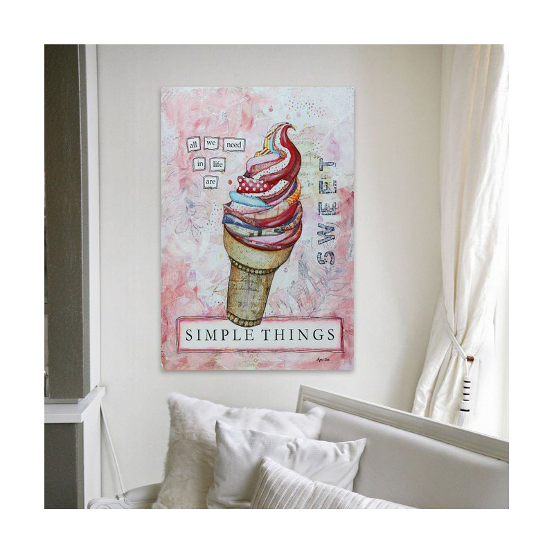 Lyn And Nancy - Wrapped Canvas Painting, 45cm H x 30cm W x 3.81cm D