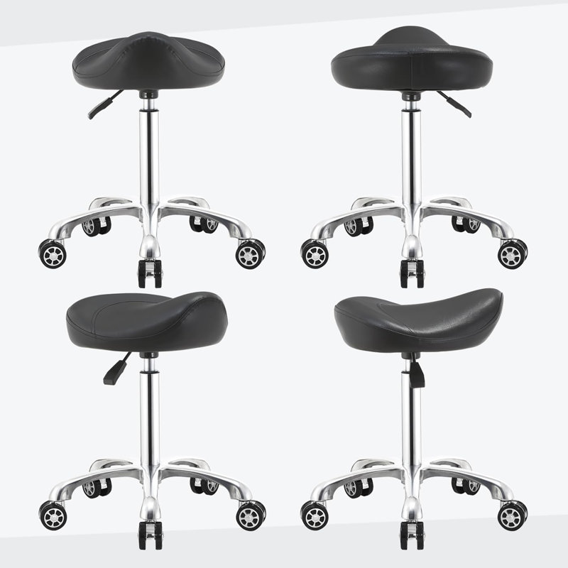Chaise avec tabouret Saddle